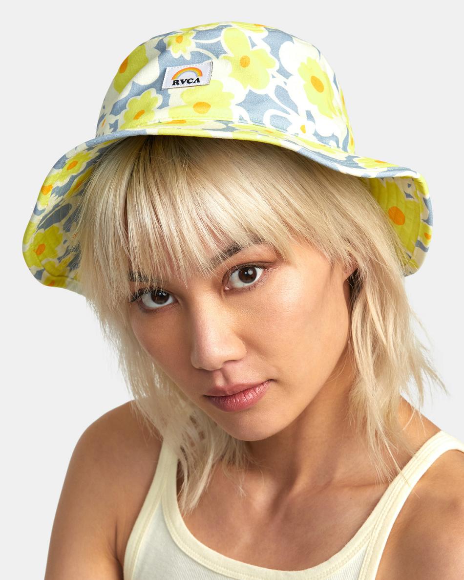 Sombreros Rvca Forever Bucket Mujer Azules | COZDE75757