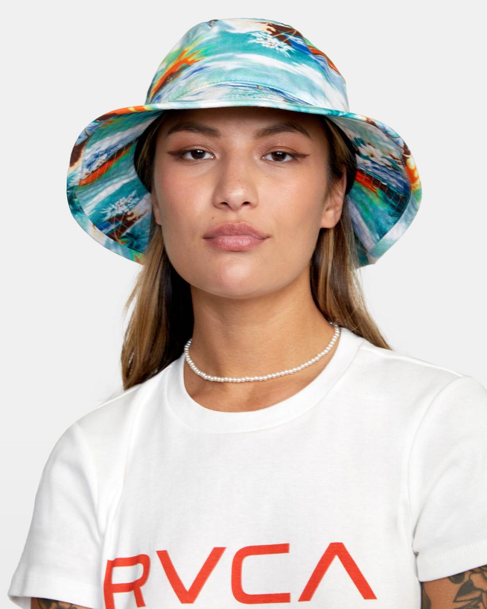 Sombreros Rvca Forever Bucket Mujer Multi | CONEJ88710