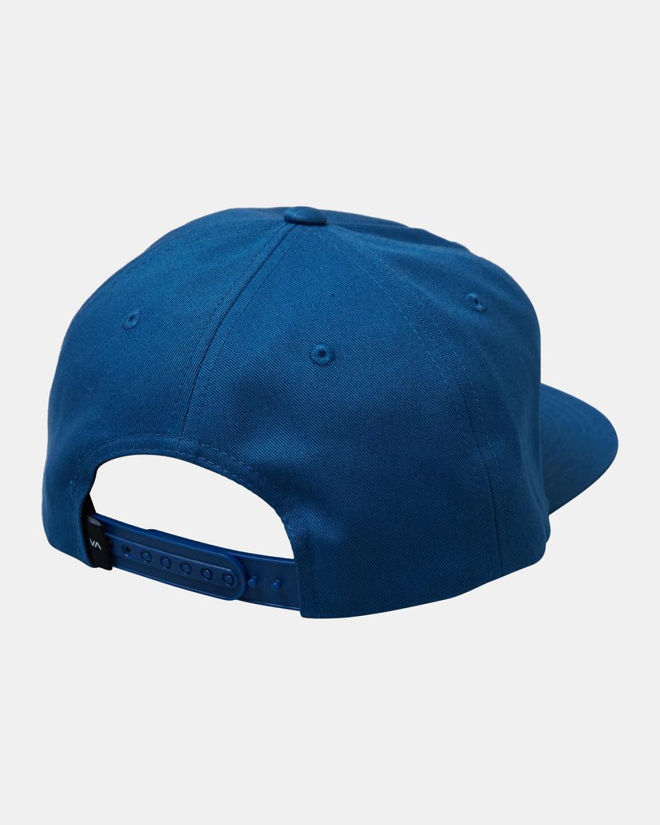 Sombreros Rvca Freeman Snapback Hombre Azules | PCOER39095