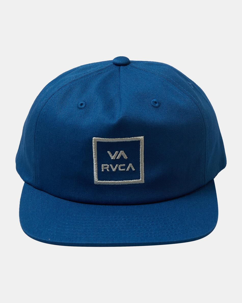 Sombreros Rvca Freeman Snapback Hombre Azules | PCOER39095