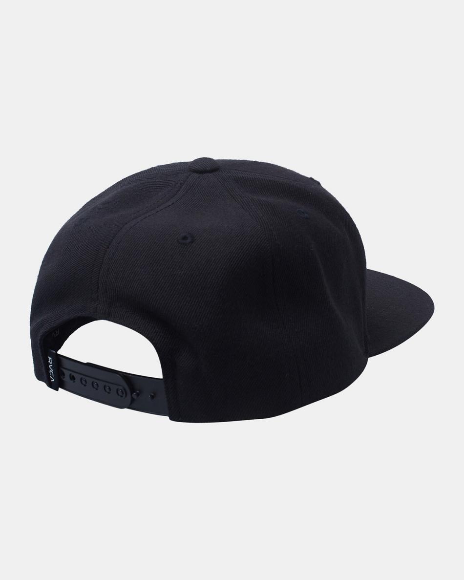 Sombreros Rvca Hitter Snapback Niño Negras | CODFL60002