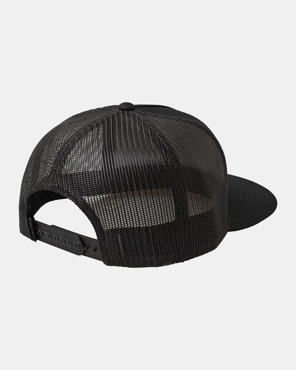 Sombreros Rvca Horizon Ind Trucker Hombre Negras | UCOTG37751