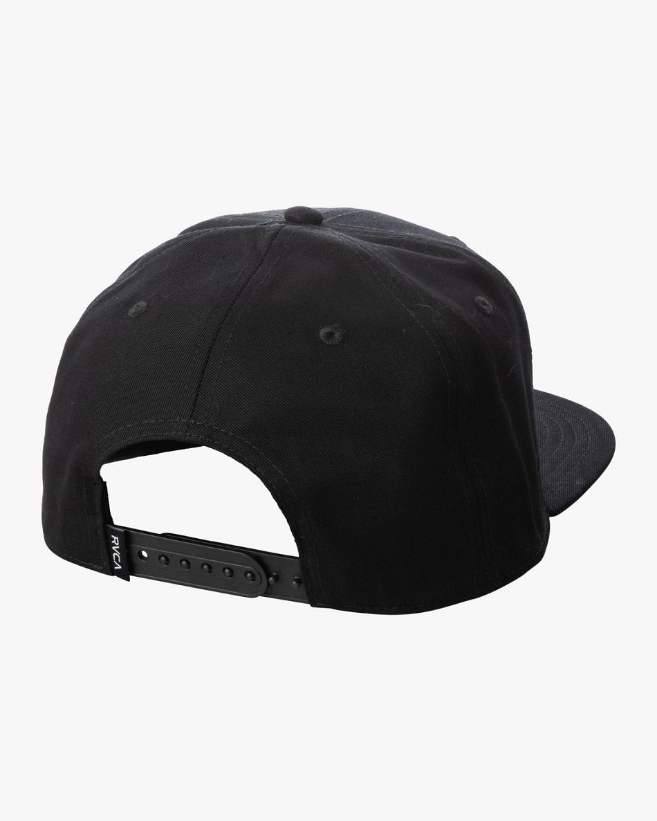 Sombreros Rvca Island Hex Snapback Hombre Negras | FCOUI19848