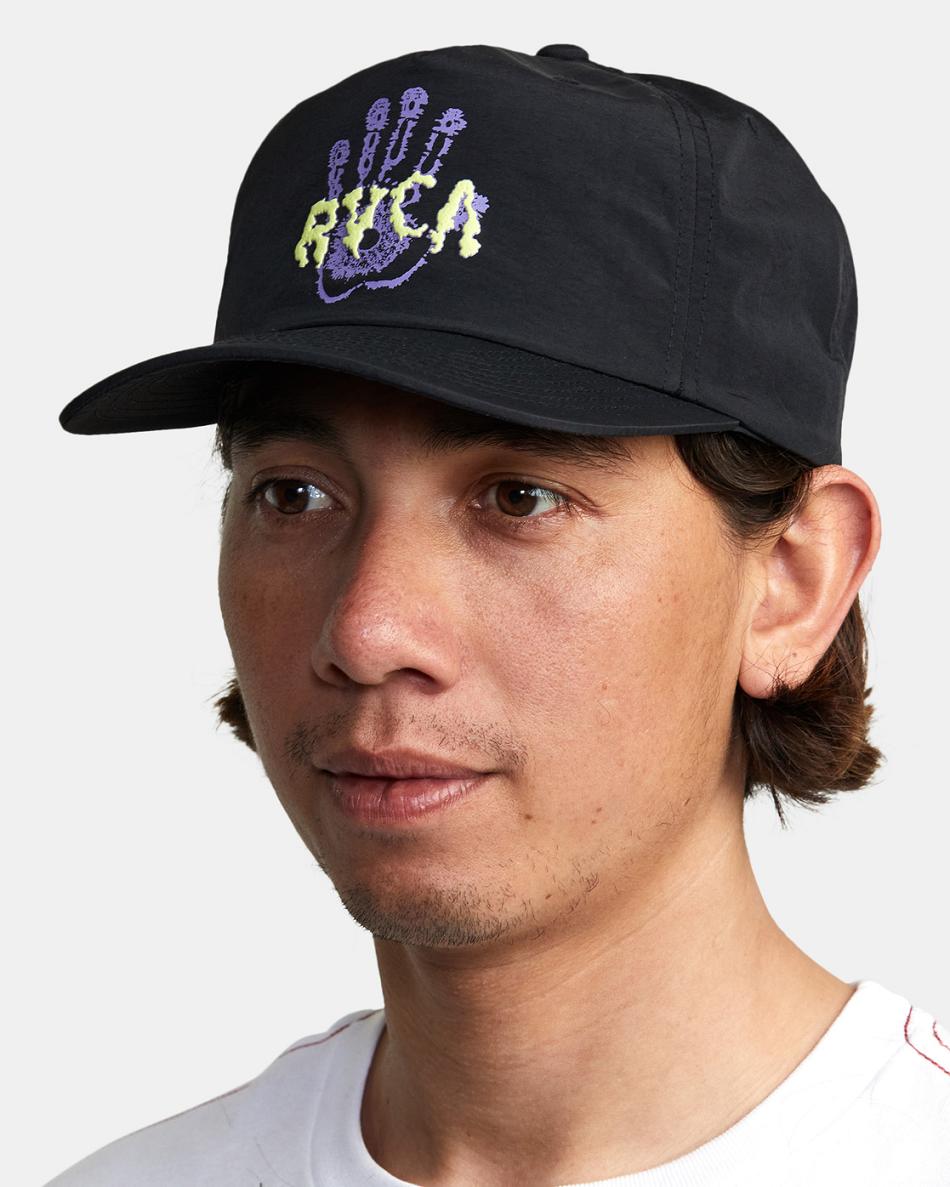 Sombreros Rvca Matter At Hand Snapback Hombre Negras | BCOSD32919