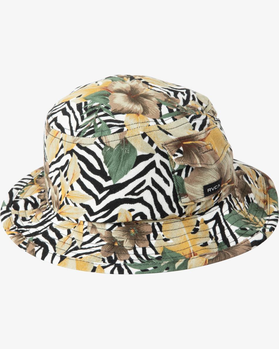 Sombreros Rvca Seasons Bucket Hombre Natural | YCOGT10692