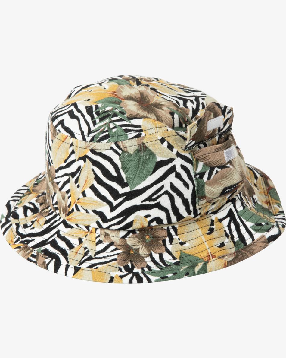 Sombreros Rvca Seasons Bucket Hombre Natural | YCOGT10692