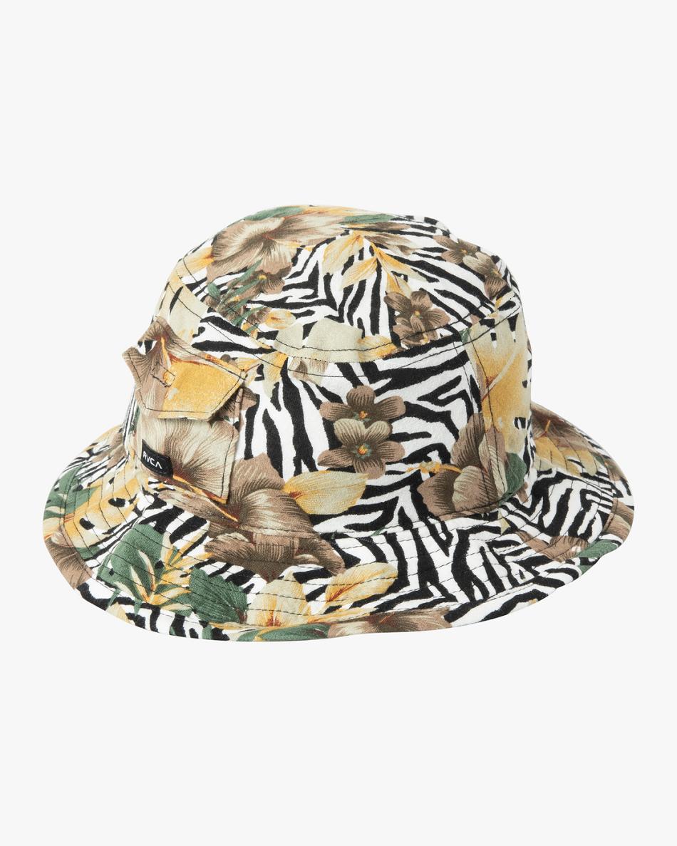 Sombreros Rvca Seasons Bucket Hombre Natural | YCOGT10692