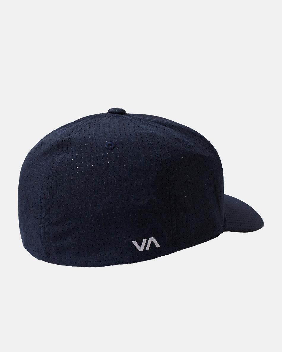 Sombreros Rvca Shane Flexfit Hombre Azul Marino | LCOSX16621