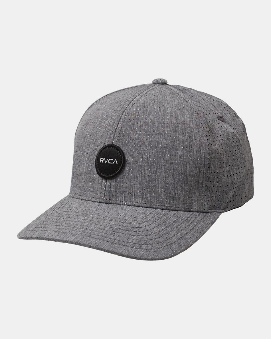 Sombreros Rvca Shane Flexfit Hombre Gris | CODFL17375