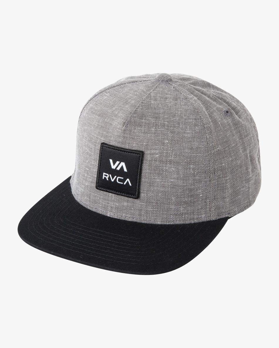 Sombreros Rvca Square Snapback Hombre Smoke | COEAH17361