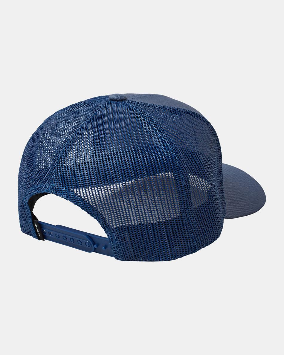 Sombreros Rvca Sundowner Trucker Hombre Azules | UCOND27904