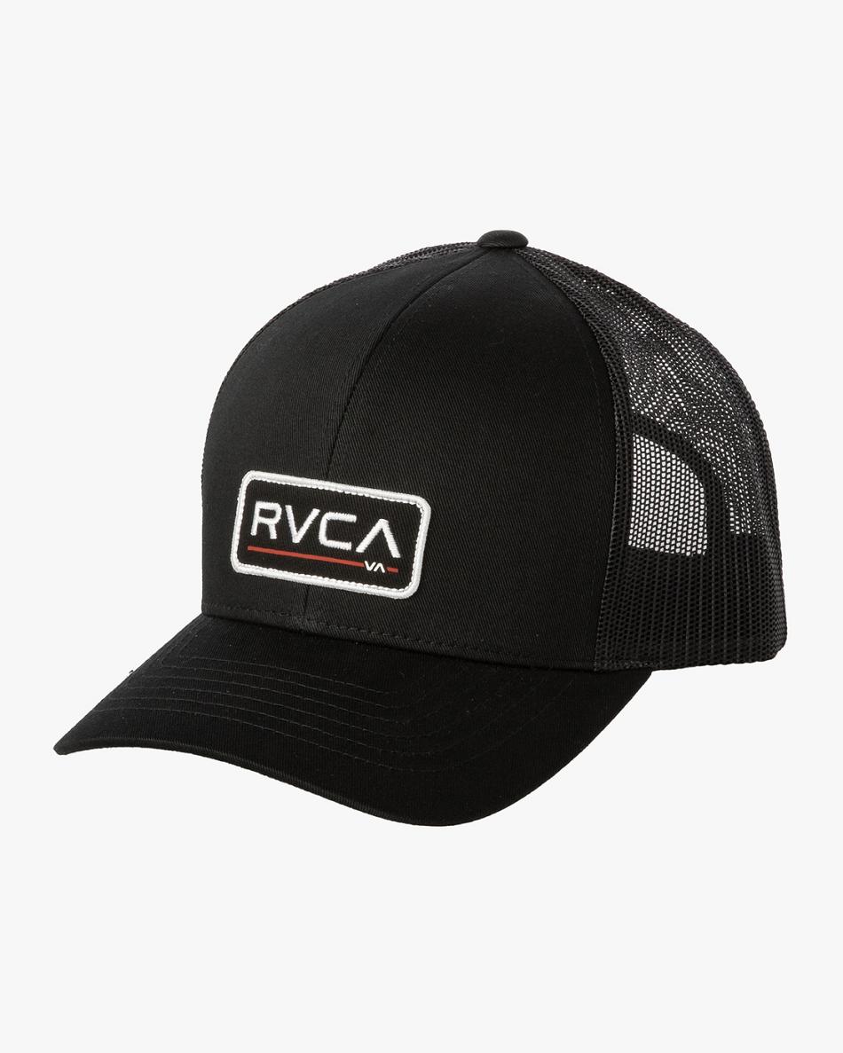 Sombreros Rvca Ticket Trucker III Hombre Negras Negras | TCOWZ66725