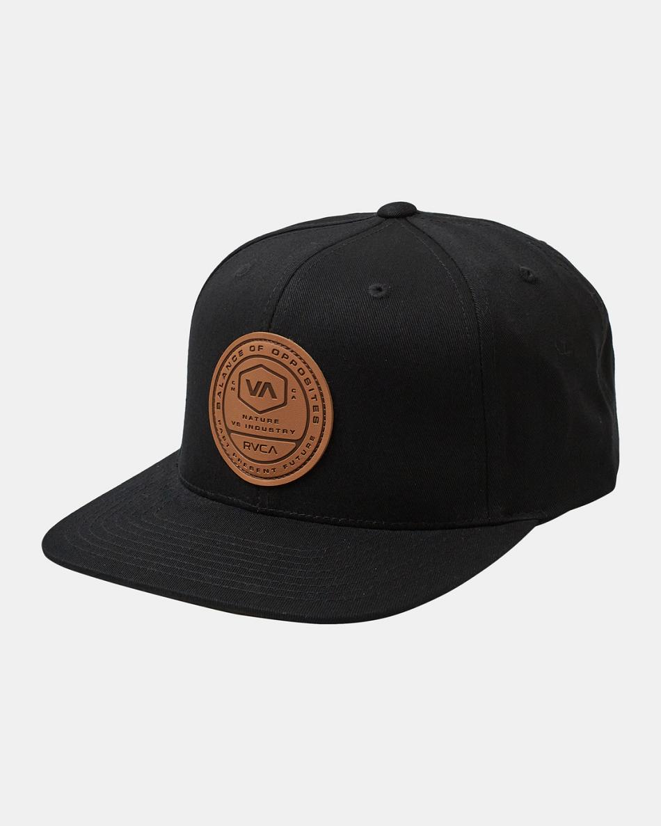 Sombreros Rvca Tract Snapback Hombre Negras | TCOPQ99921