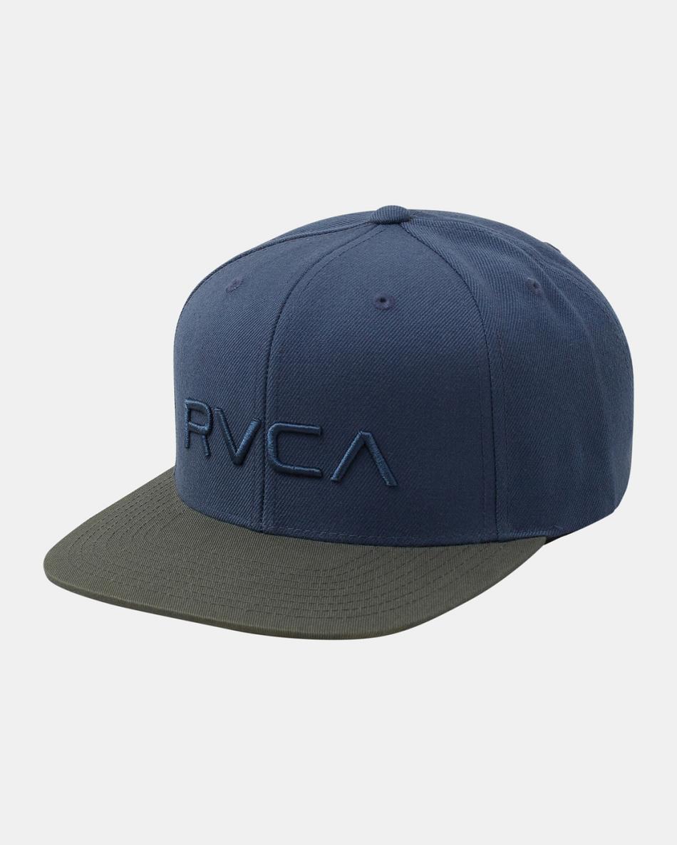 Sombreros Rvca Twill Snapback II Hombre Verde Oliva | COZDE16545