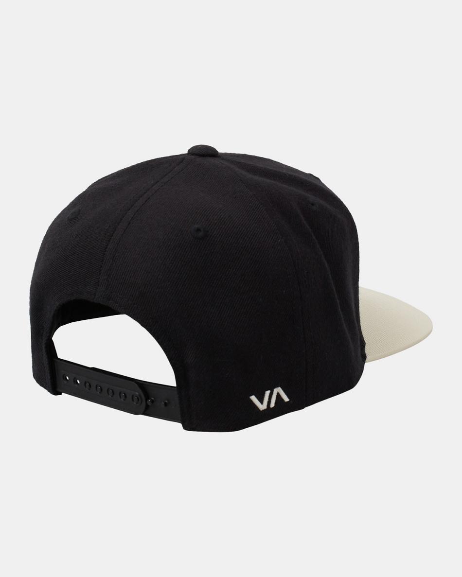 Sombreros Rvca Twill Snapback II Hombre Black/White | UCOTG31468