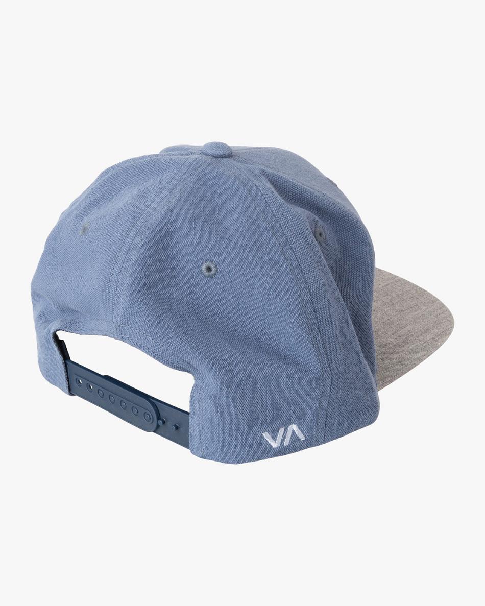 Sombreros Rvca Twill Snapback II Niño Blue/Grey | COJVR24195