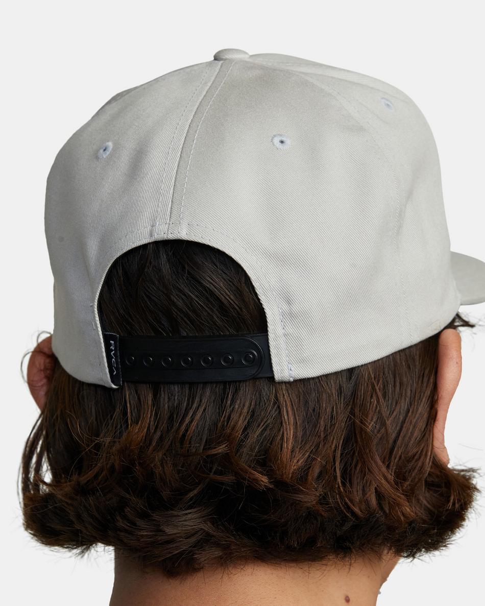 Sombreros Rvca VA Patch Snapback Hombre Smoke | SCOVO21354