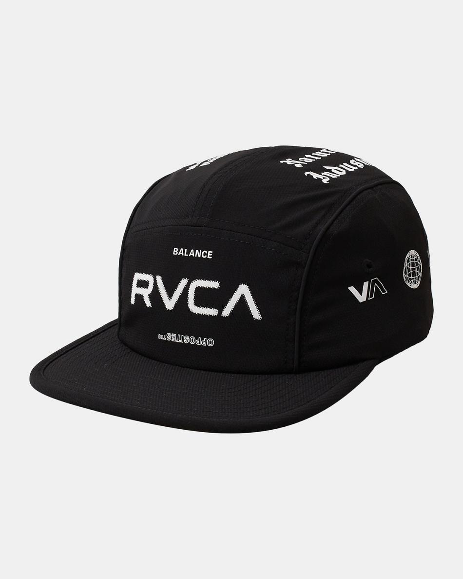 Sombreros Rvca Yogger Strapback Hombre Negras | COXMI56997