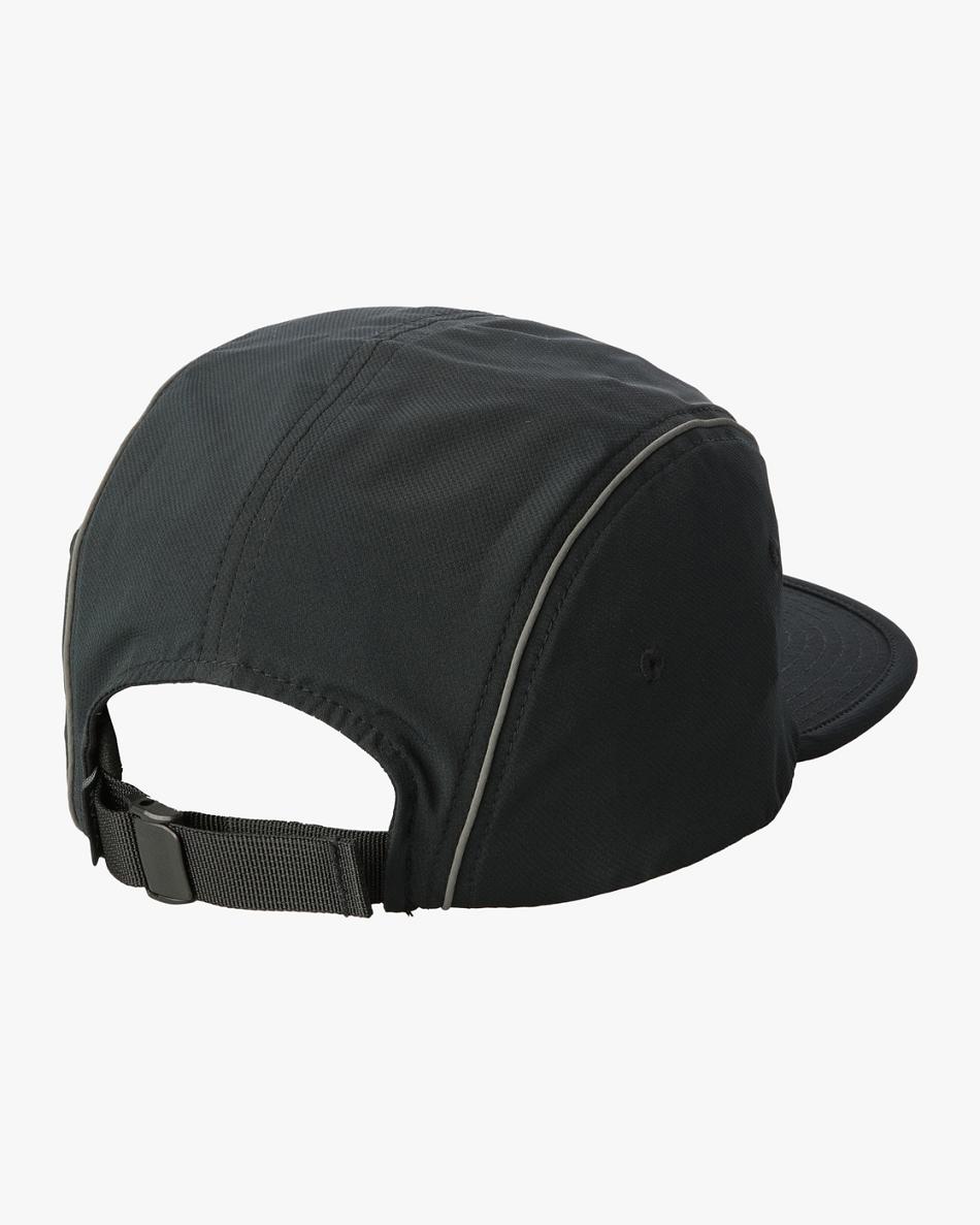 Sombreros Rvca Yogger Strapback Hombre Negras | ZCOMJ49071