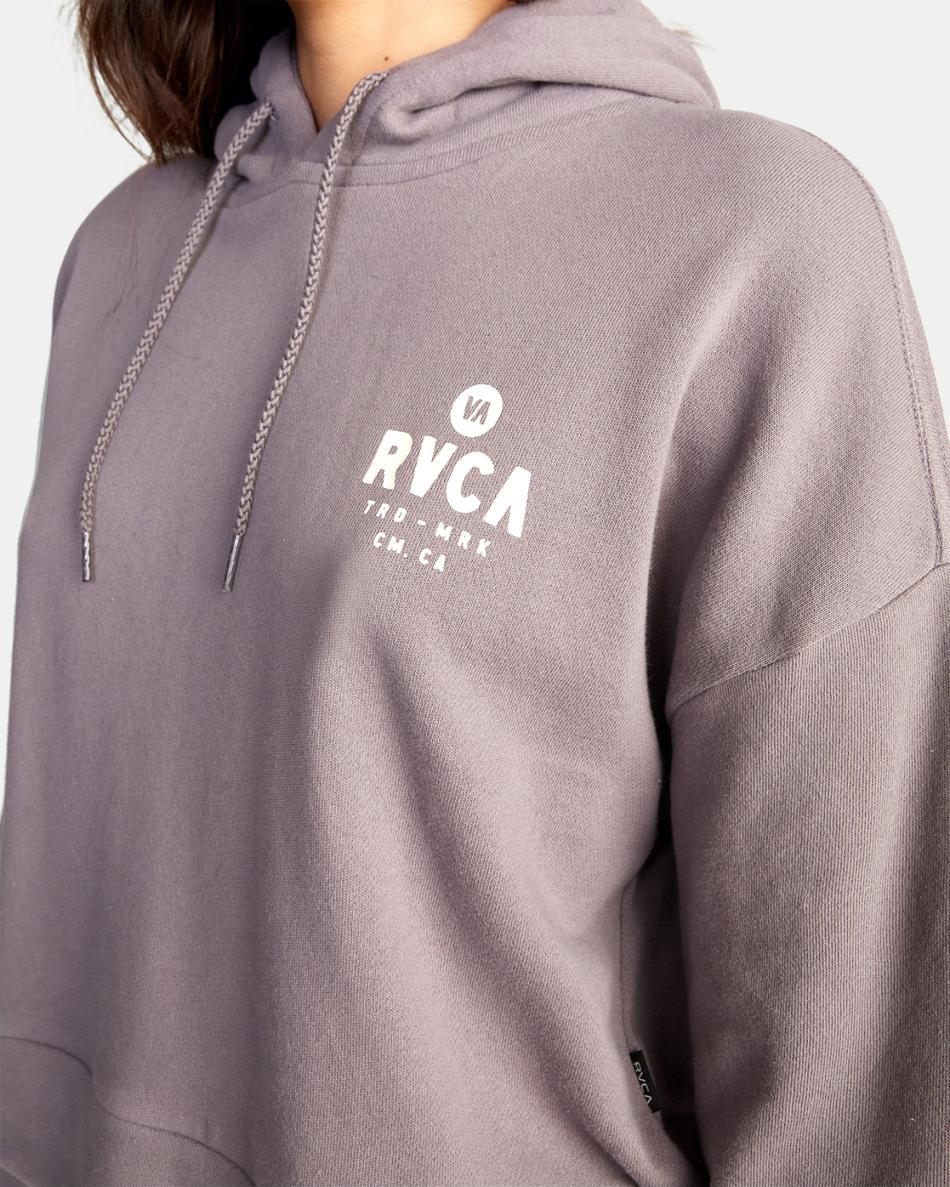 Sudadera Con Capucha Rvca All Day Pullover Mujer Shark | TCOPQ50127