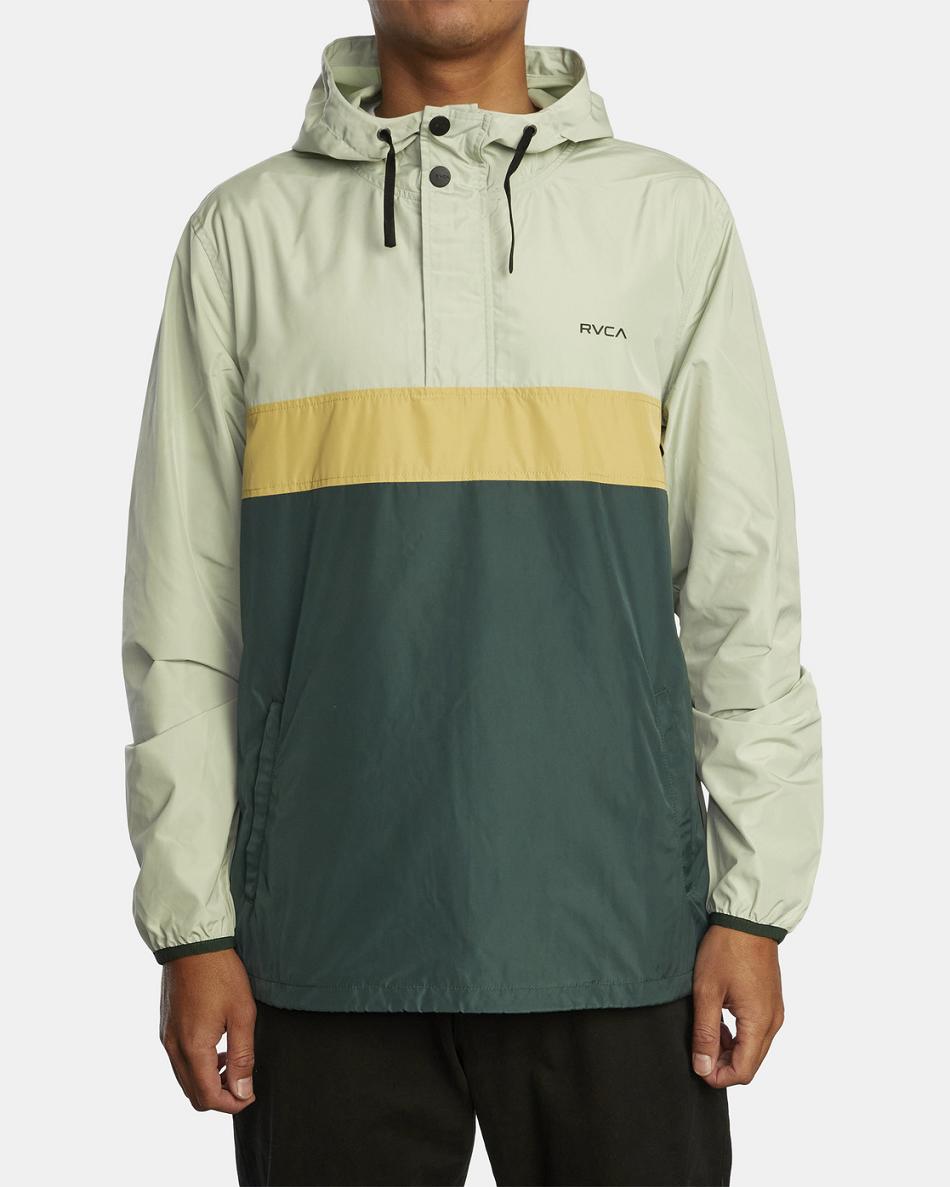 Sudadera Con Capucha Rvca Meyer Packable Anorak Niño Moondust | SCOVO32429