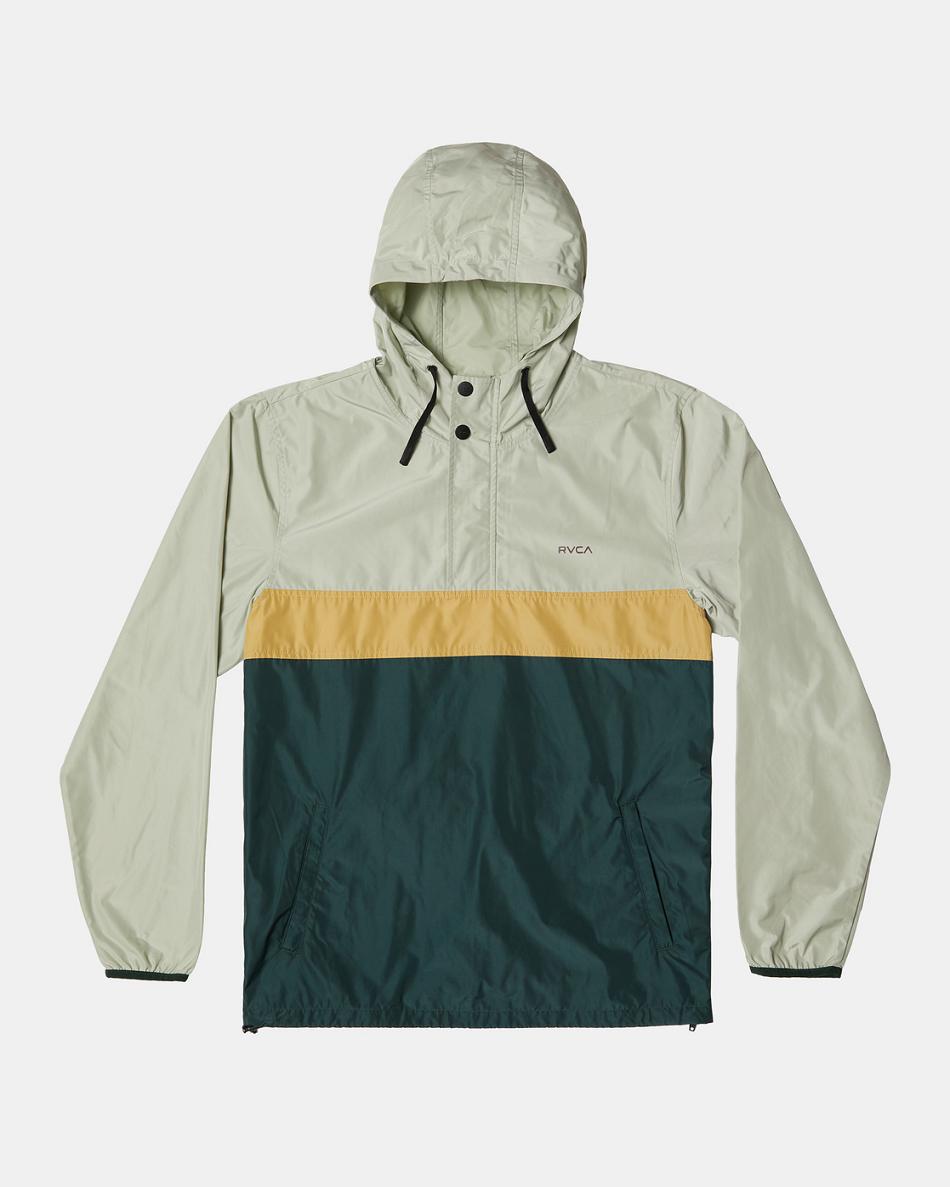 Sudadera Con Capucha Rvca Meyer Packable Anorak Niño Moondust | SCOVO32429