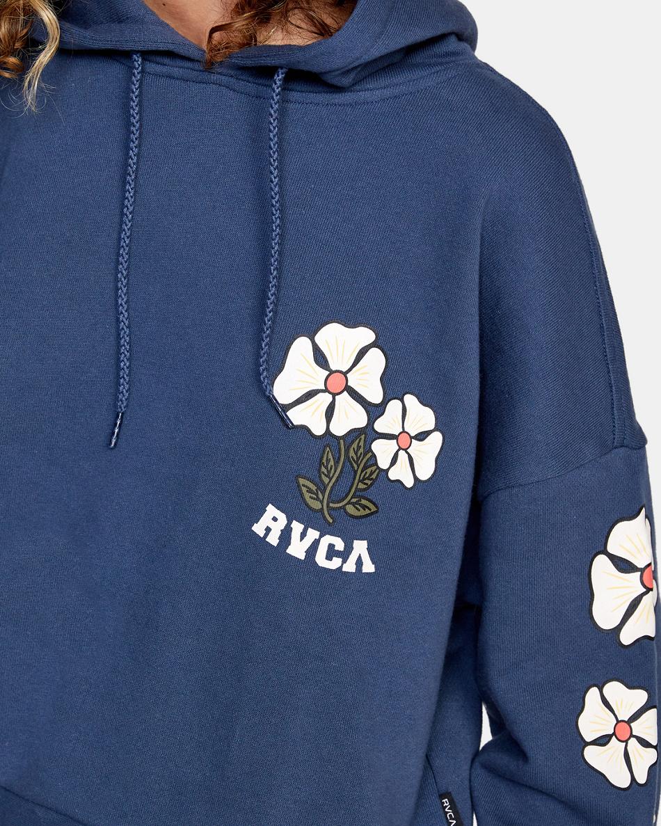 Sudadera Con Capucha Rvca Soft At Heart Mujer Azules | LCOTR86228