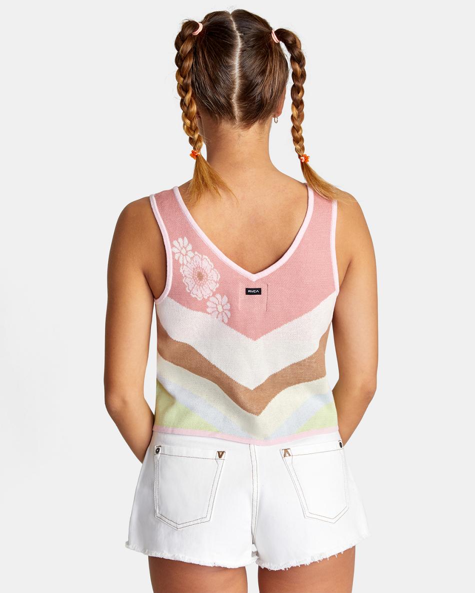 Suéteres Rvca The Trouble Tank Top Mujer Multi | CODFL69992