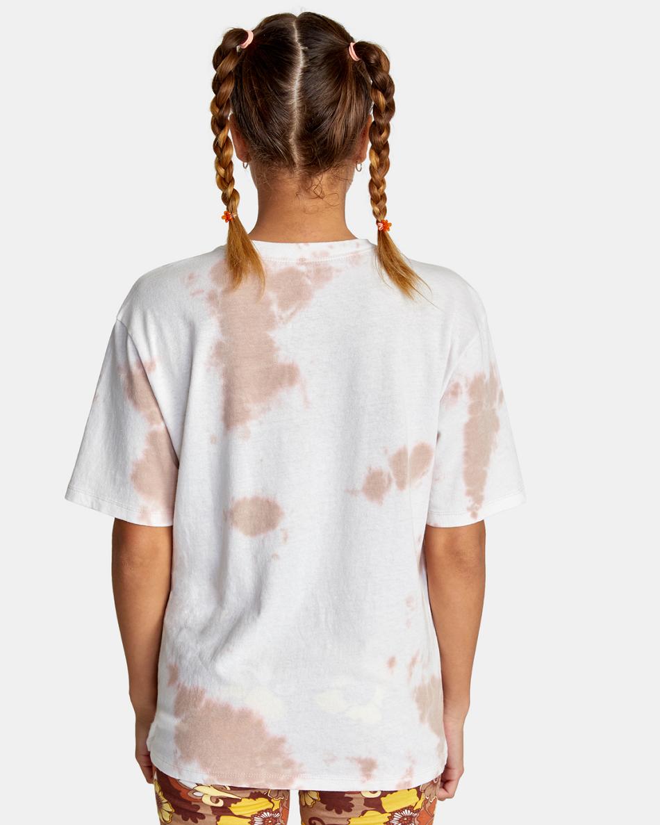 T shirts Rvca Be Kind Estampadas Mujer Rosas | QCOUV35708