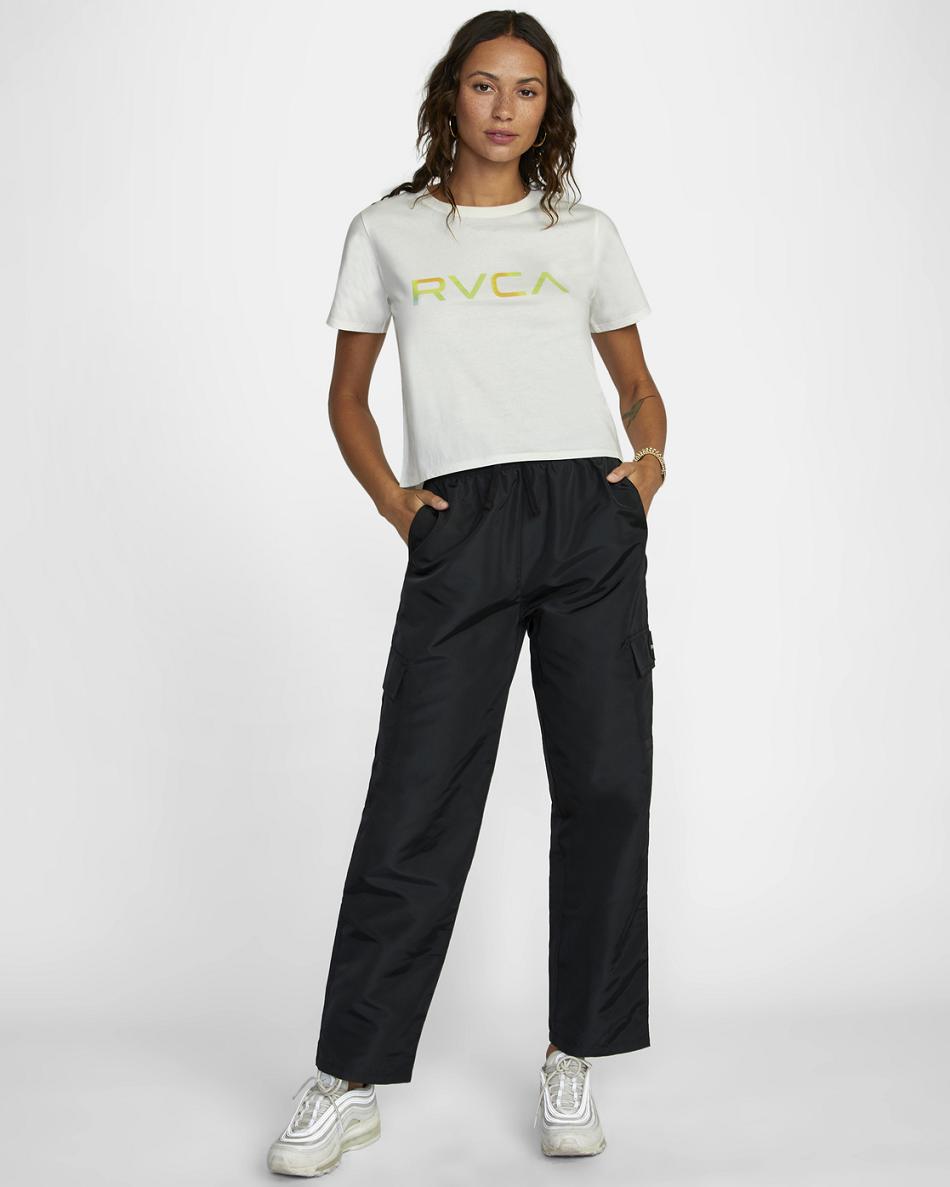 T shirts Rvca Big Radiant Boxed Mujer Blancas | CONEJ34480