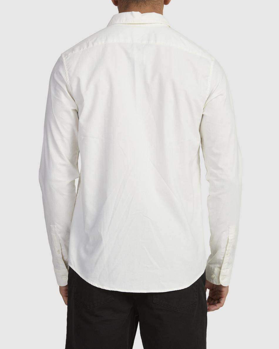 T shirts Rvca Do Stretch Long Sleeve Hombre Blancas | COJVR85422