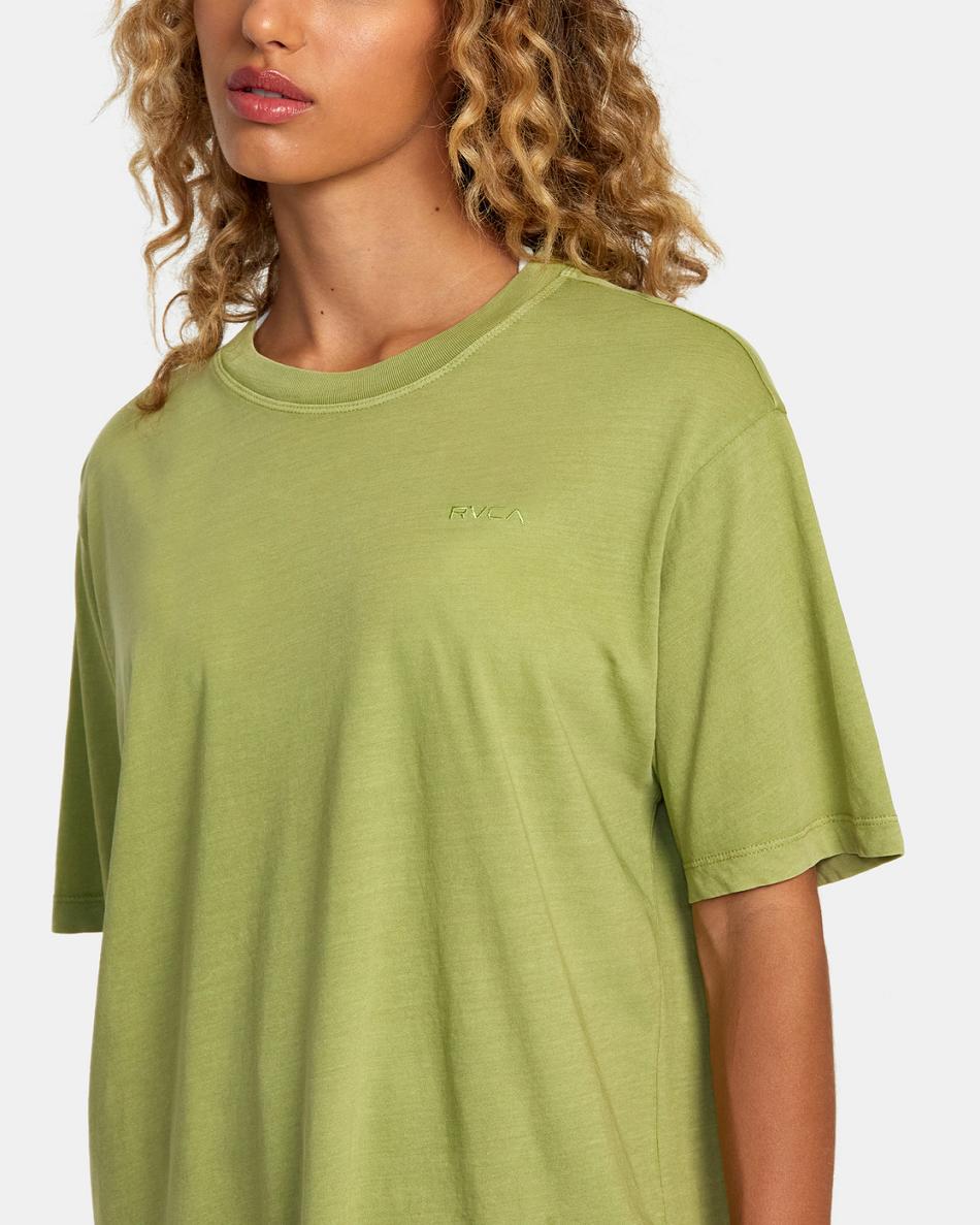 T shirts Rvca PTC Anyday Mujer Fern | PCOER81022