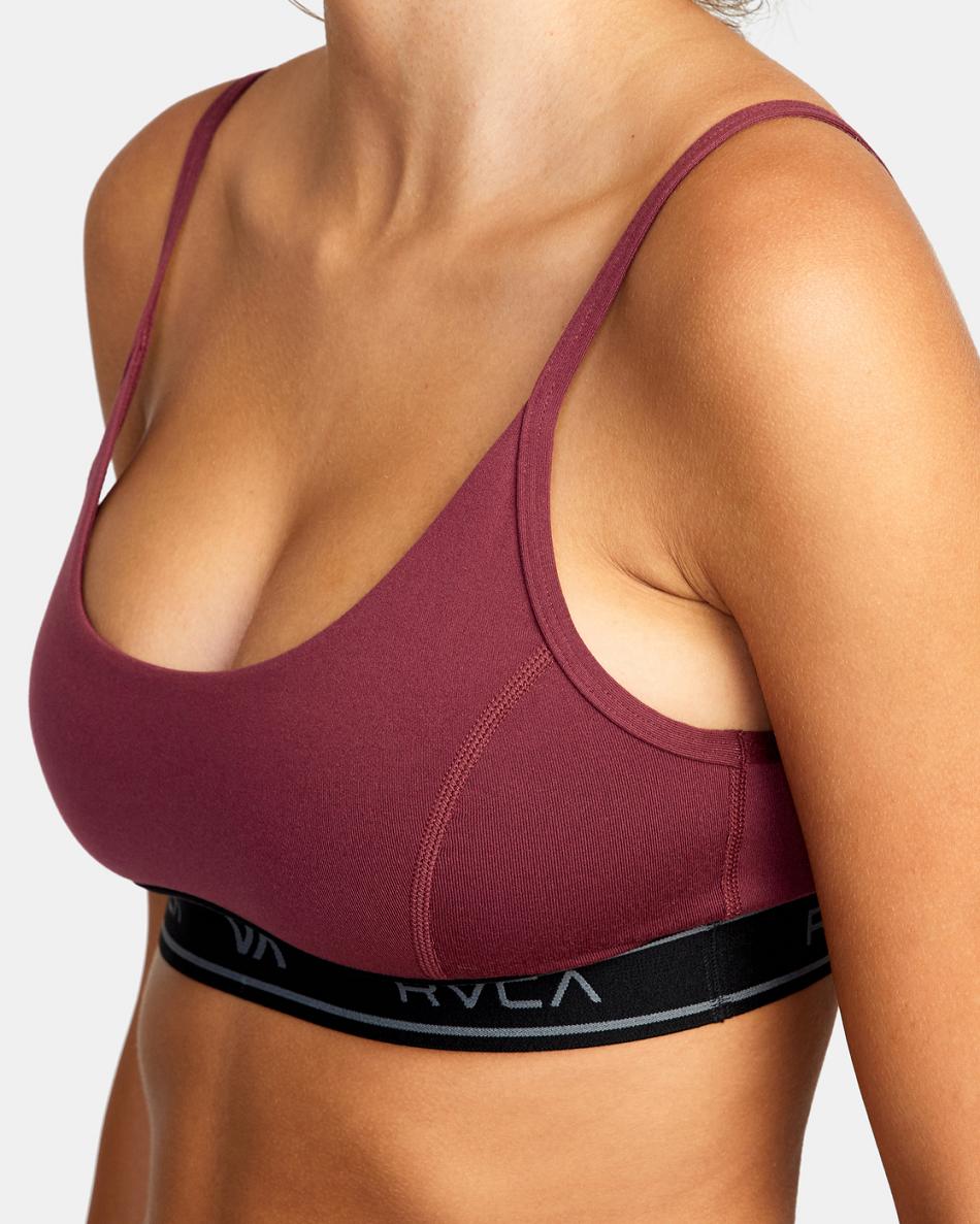 Top Deportivos Rvca Base Mujer Burdeos | PCOQX34261