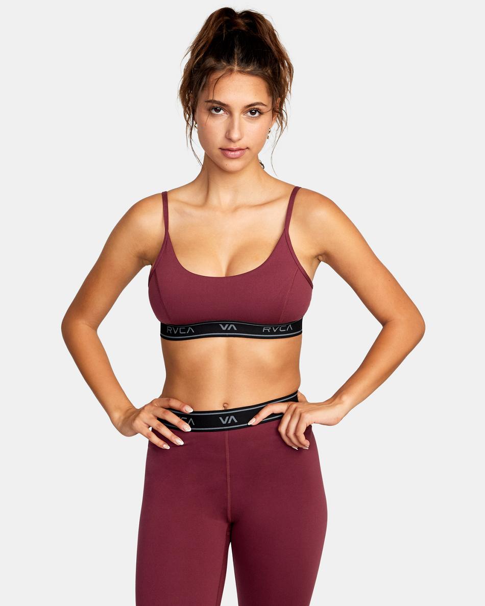 Top Deportivos Rvca Base Mujer Burdeos | PCOQX34261