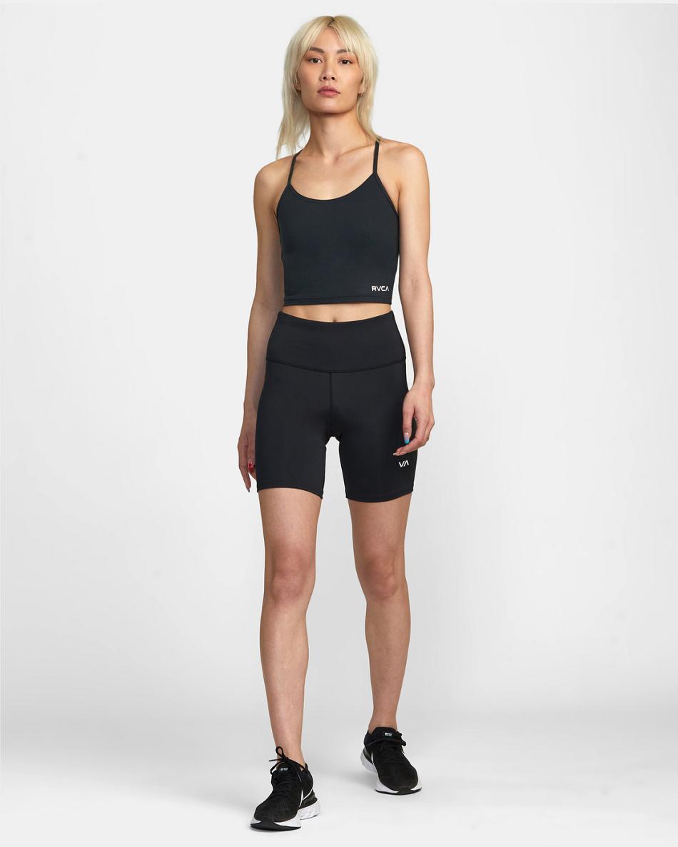 Top Deportivos Rvca Base Tank Mujer Negras | XCOGW33098