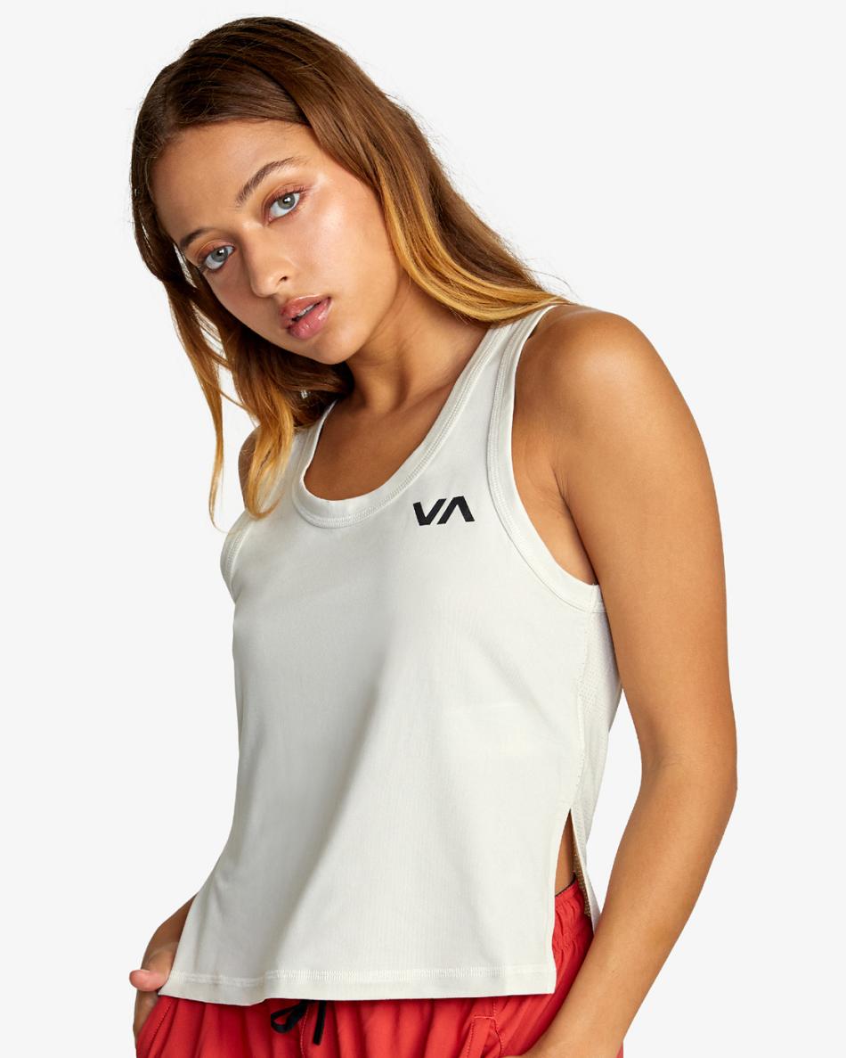 Top Deportivos Rvca Deporte Vent Mujer Blancas | TCOPQ66499