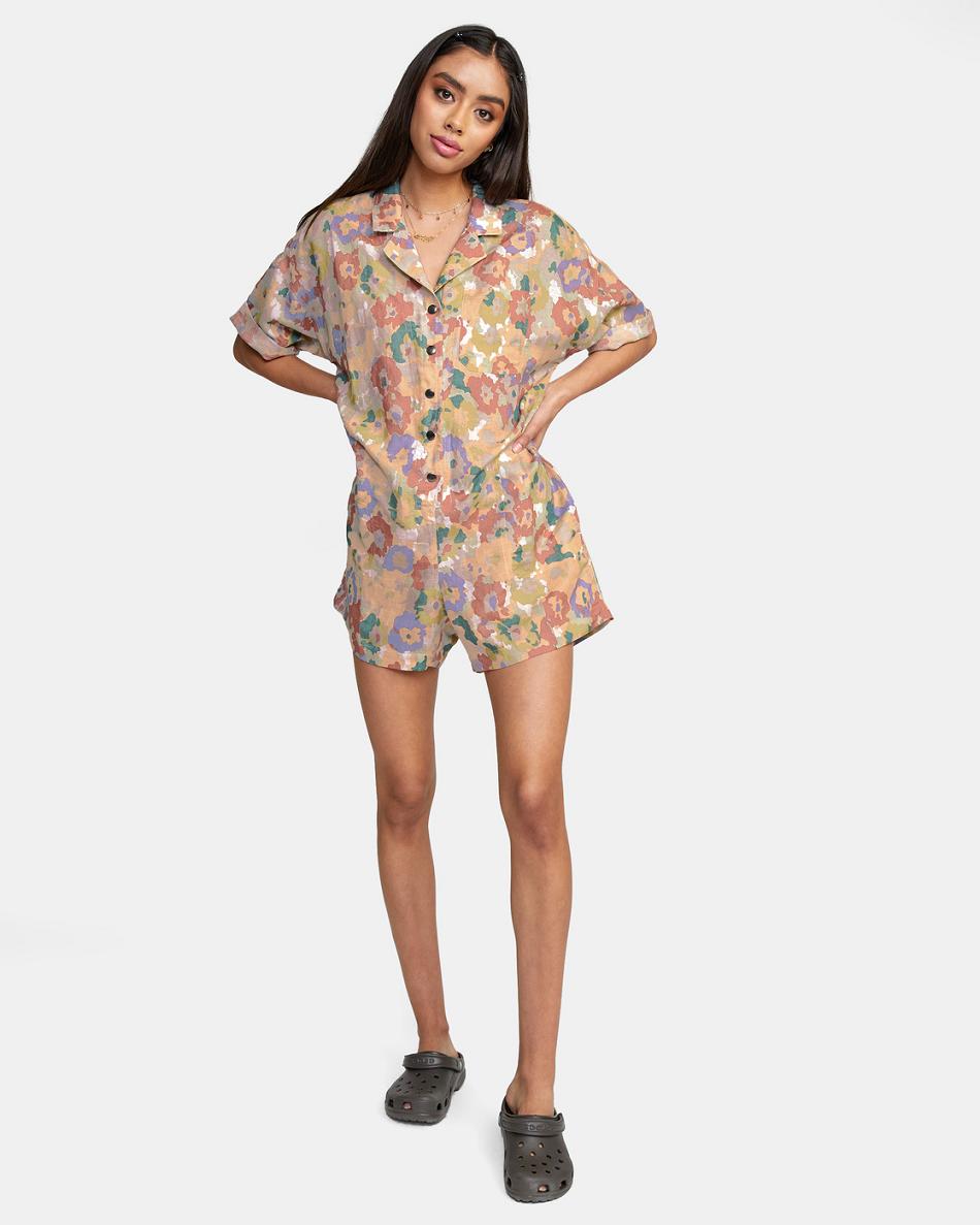 Vestido Rvca Blossom Romper Mujer Multi | TCOPQ67509