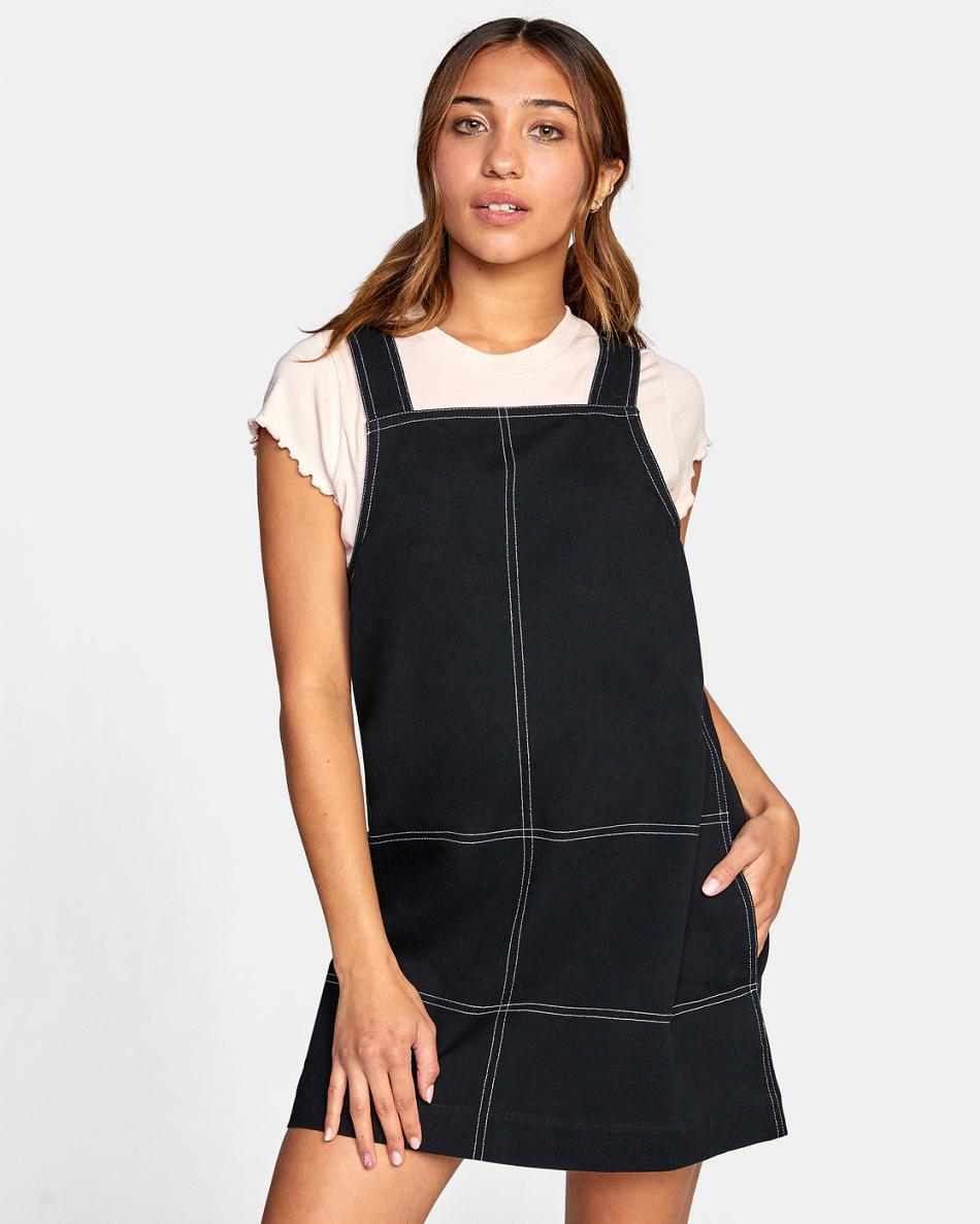 Vestido Rvca Crowd Favorite Mujer Negras | COZPD68350