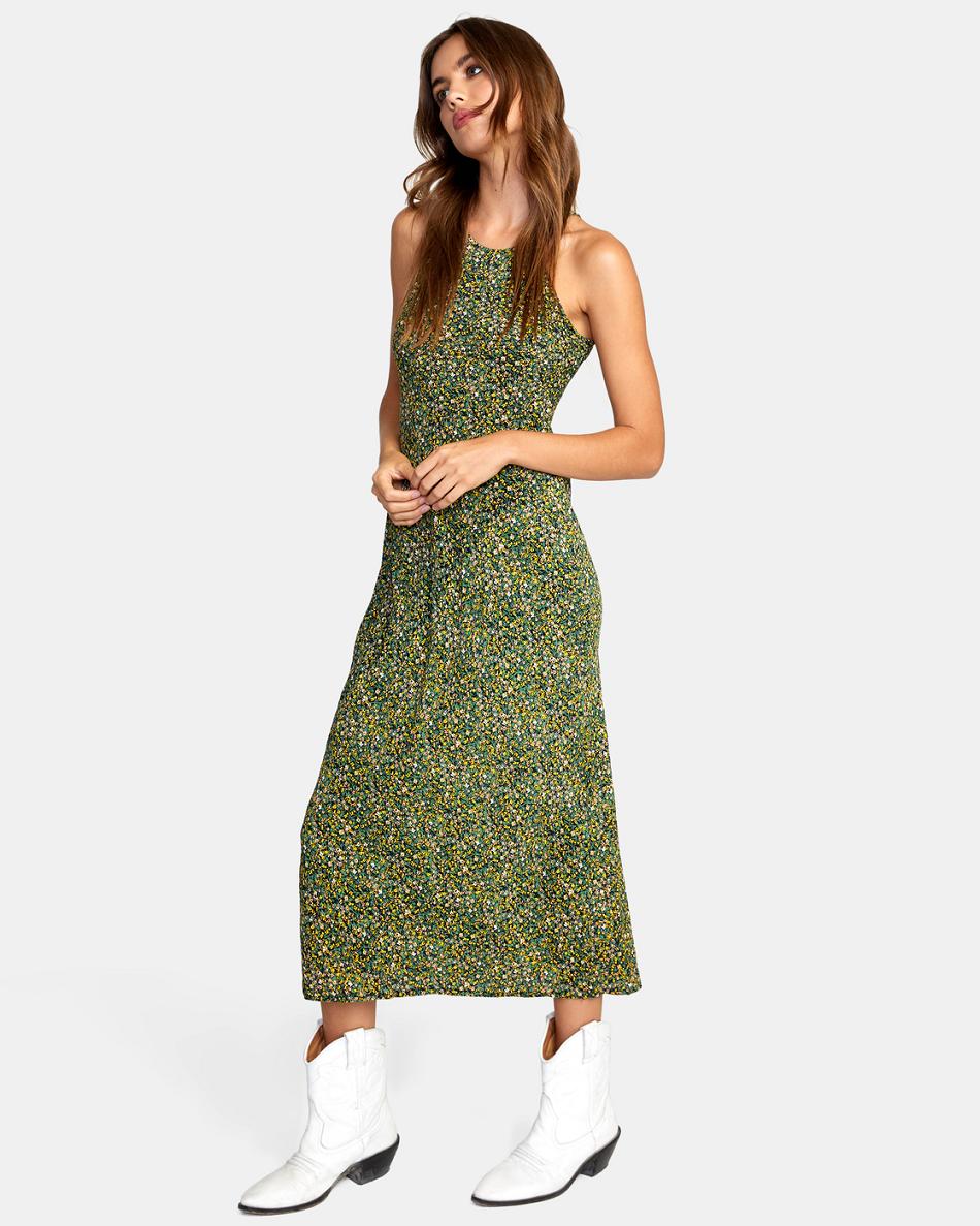 Vestido Rvca Exile Sun Mujer Verde | COZPD30144