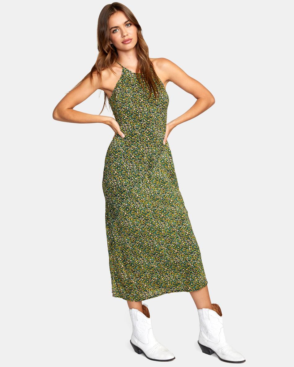 Vestido Rvca Exile Sun Mujer Verde | COZPD30144