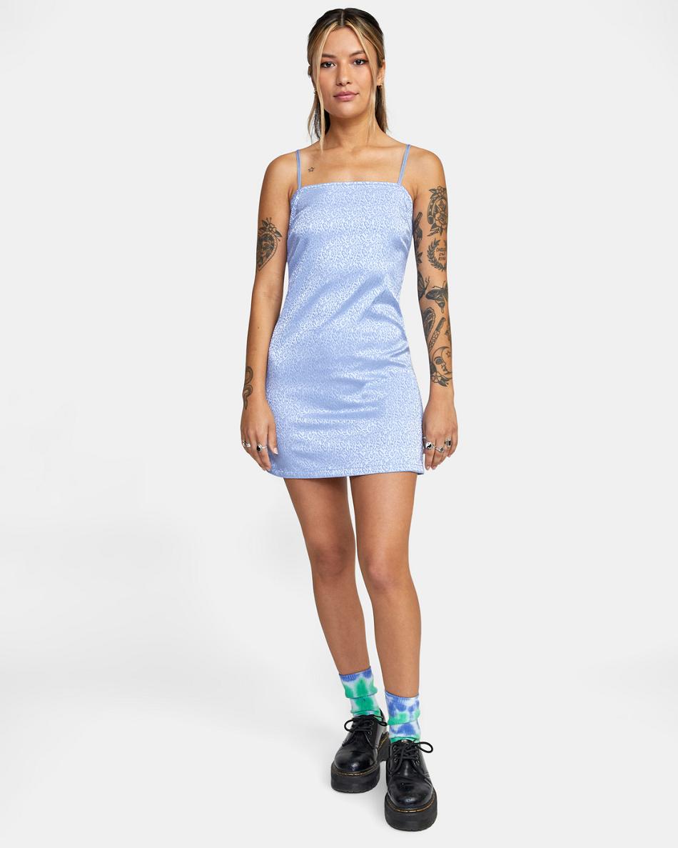 Vestido Rvca Explorer Mujer Gris Moradas | COXBR91210