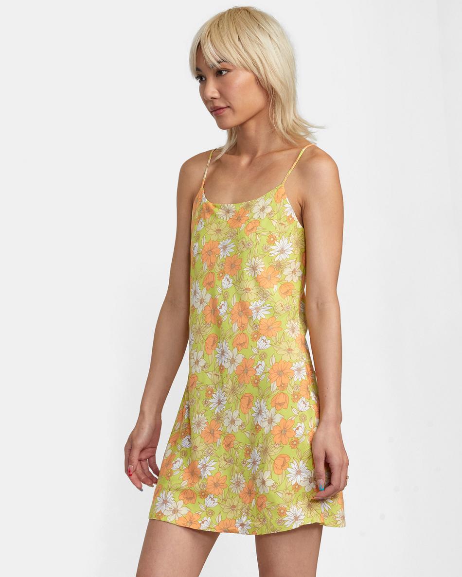 Vestido Rvca Macarthur Mujer Limeade | UCOND25956