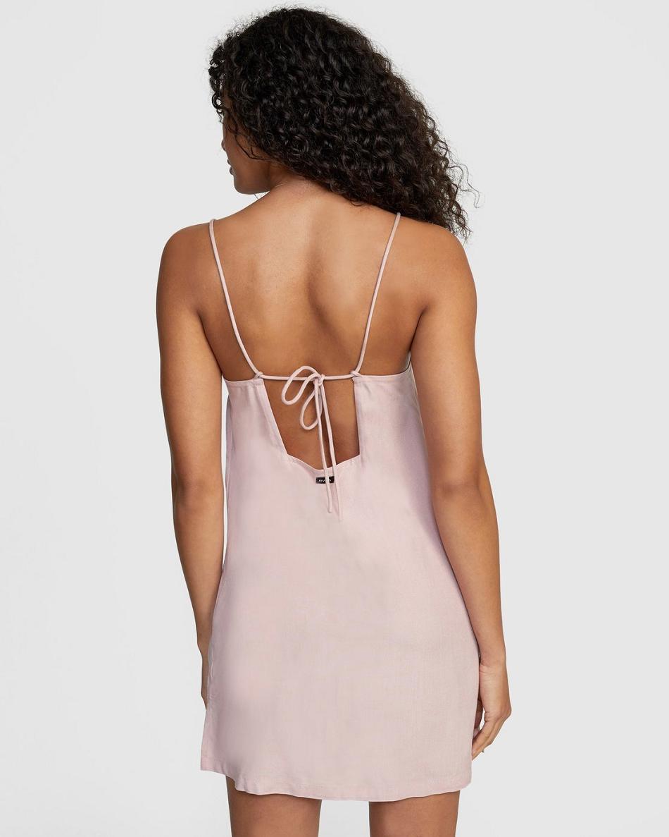 Vestido Rvca Odyssey A Rayas Mujer Pale Mauve | DCOVO86077