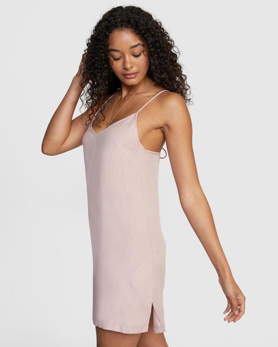 Vestido Rvca Odyssey A Rayas Mujer Pale Mauve | DCOVO86077