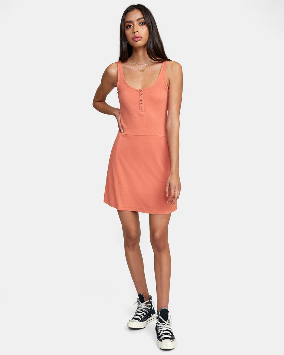 Vestido Rvca On Repeat Mujer Albaricoque | SCONY38848