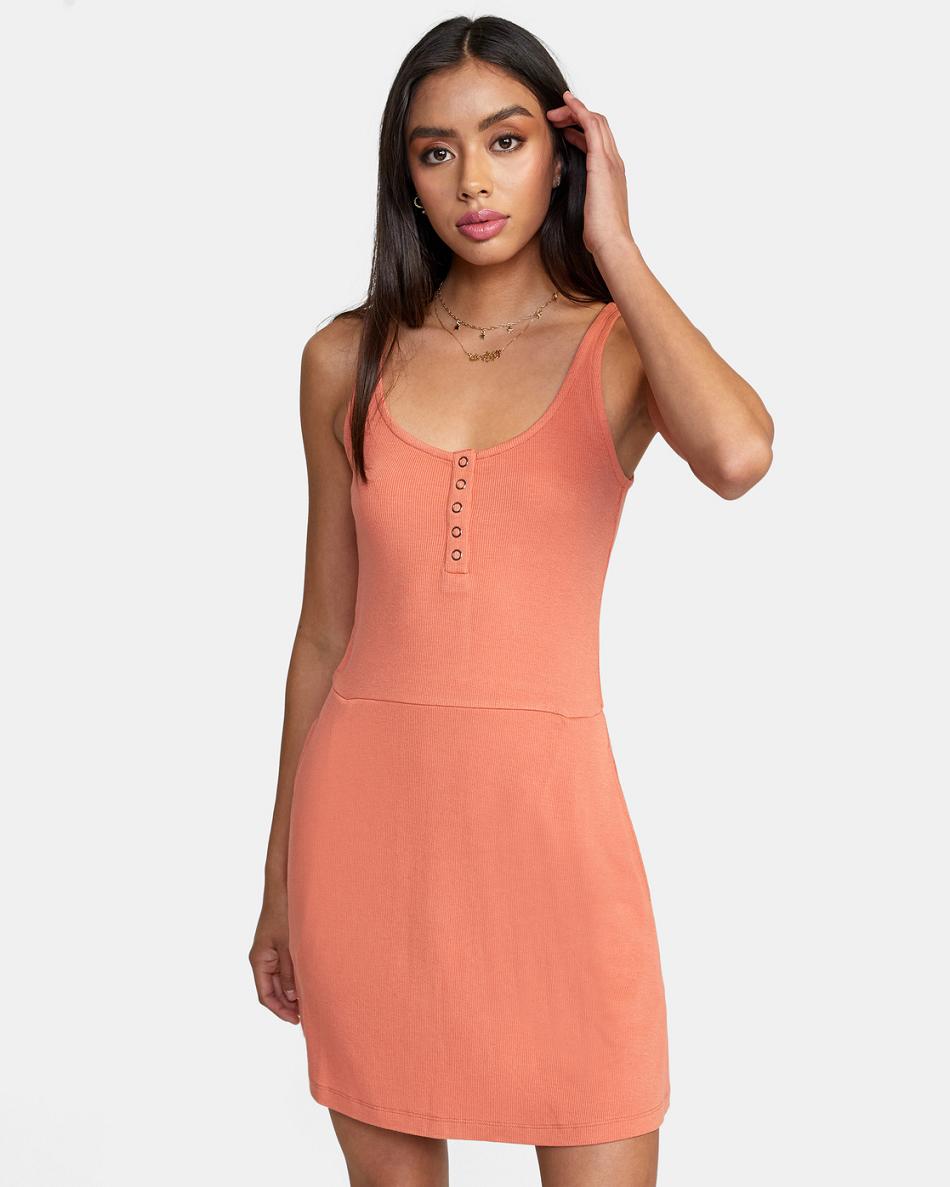 Vestido Rvca On Repeat Mujer Albaricoque | SCONY38848