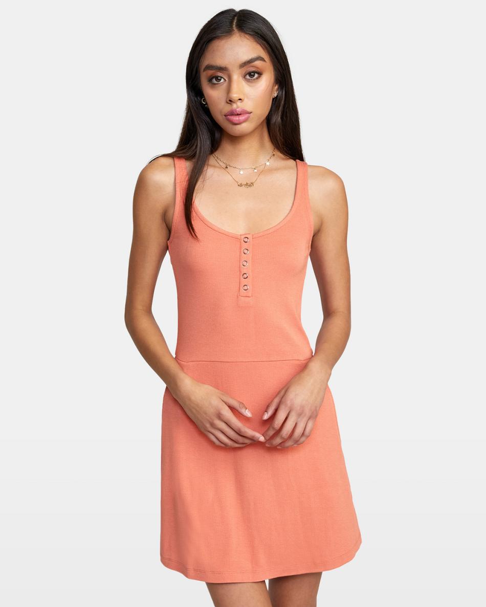 Vestido Rvca On Repeat Mujer Albaricoque | SCONY38848