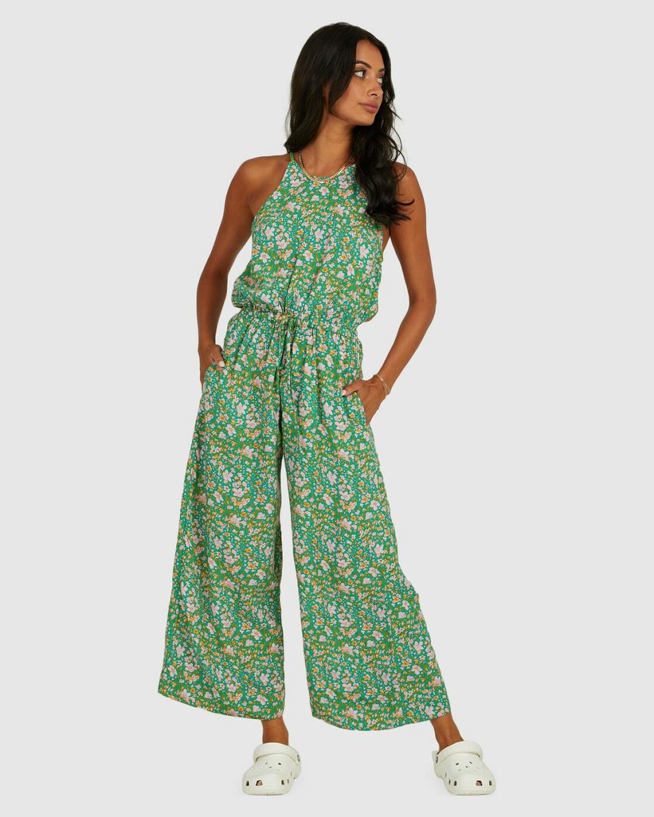 Vestido Rvca PETAL JUMPSUIT Mujer Spearmint | COXBR91526