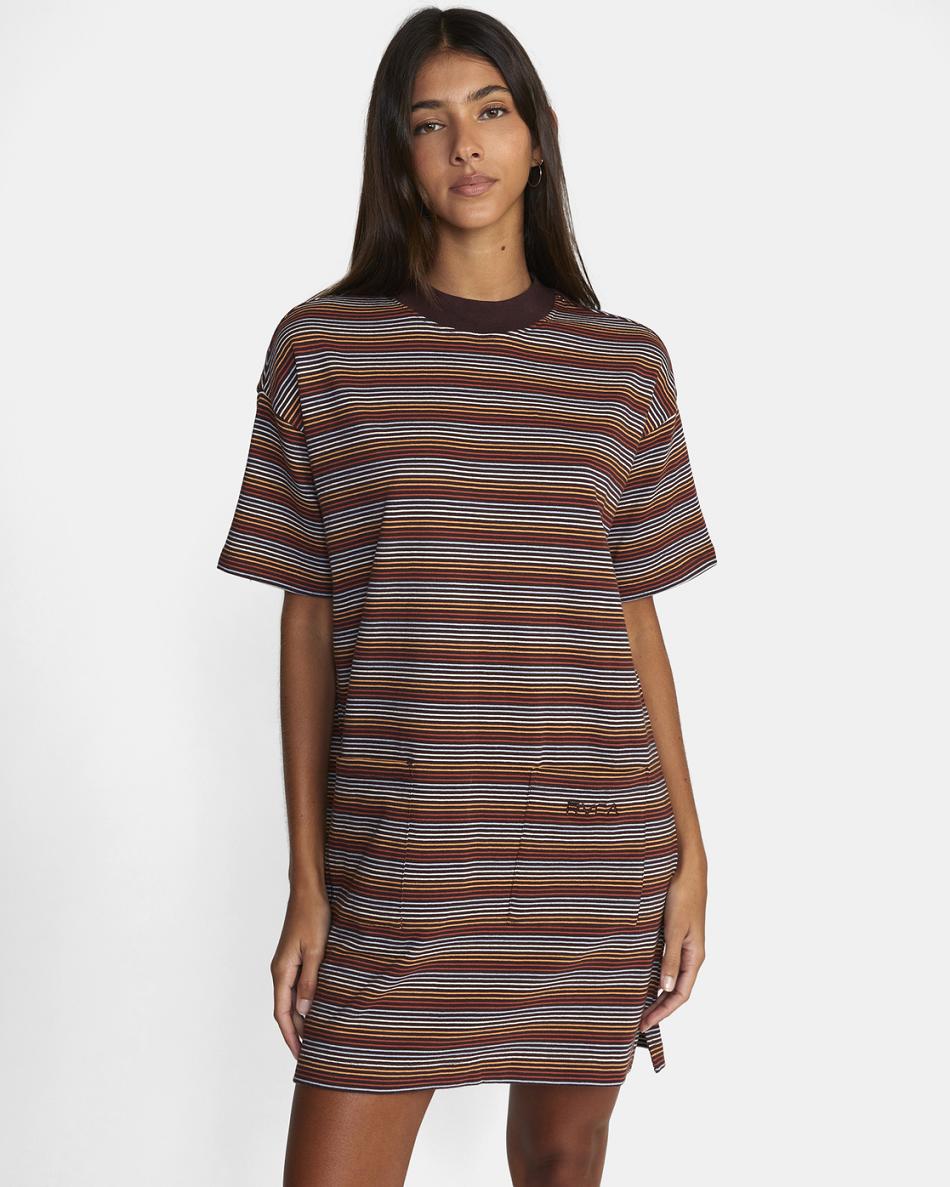 Vestido Rvca Parker Mujer Espresso | MCOFT24230