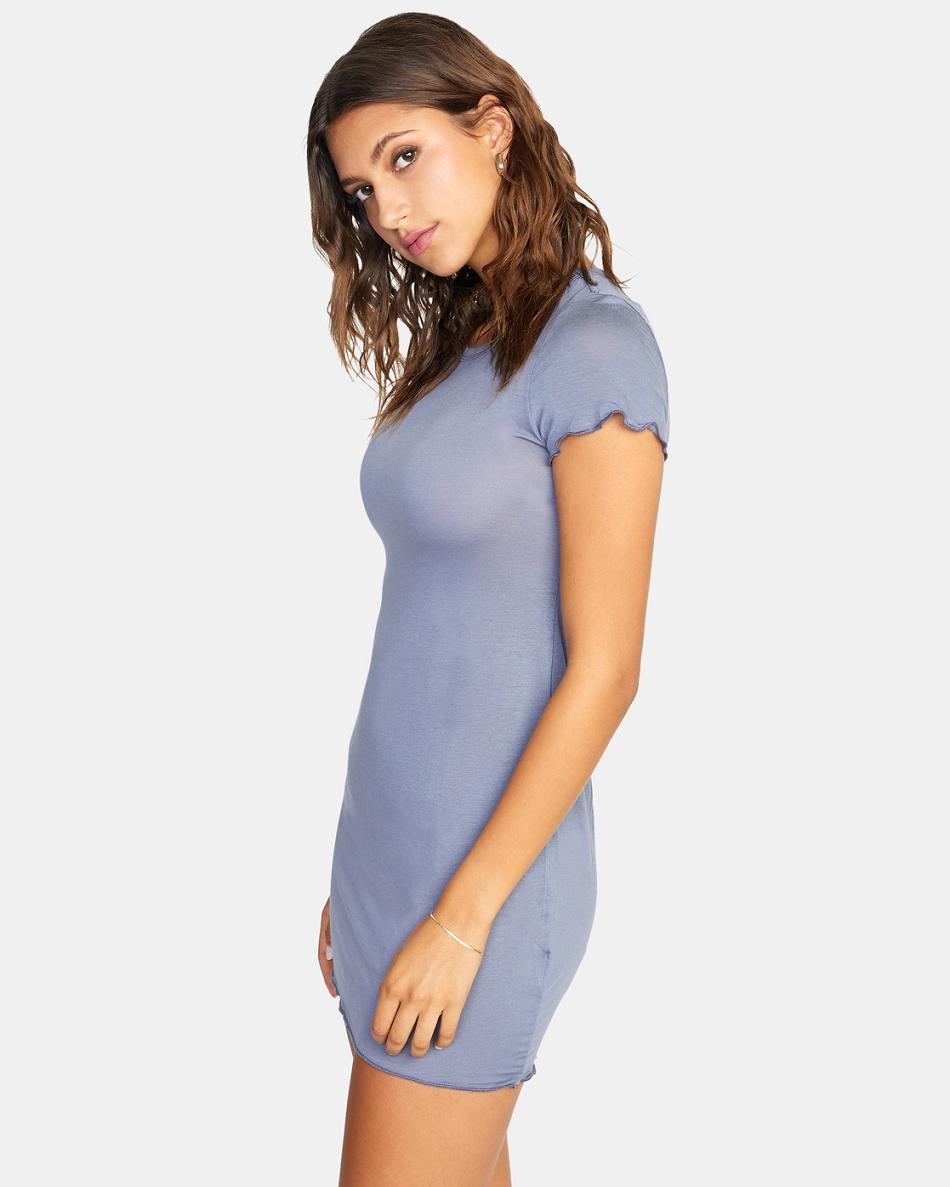 Vestido Rvca Rover Mujer Azules Gris | COJVR36368